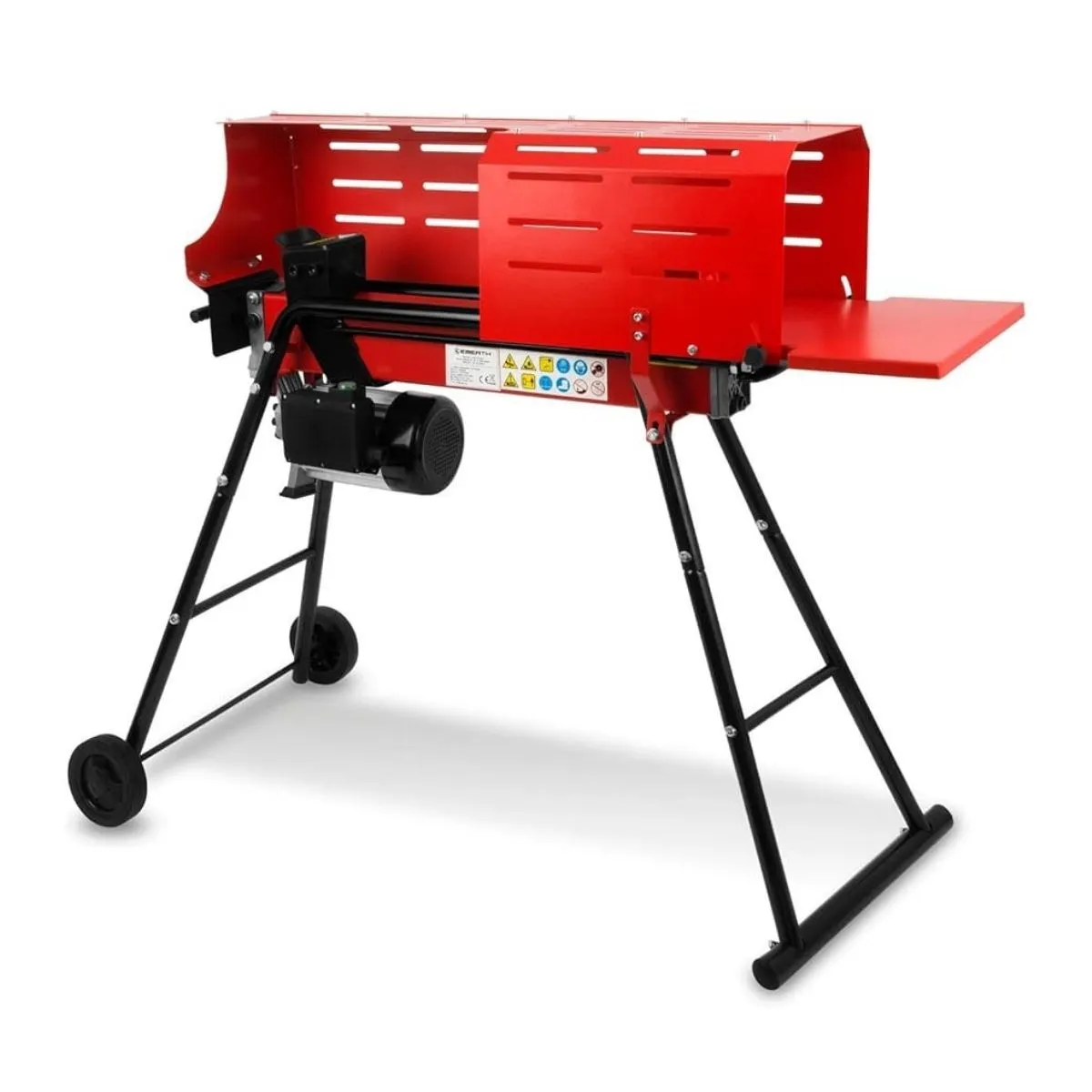 Astilladora horizontal eléctrica