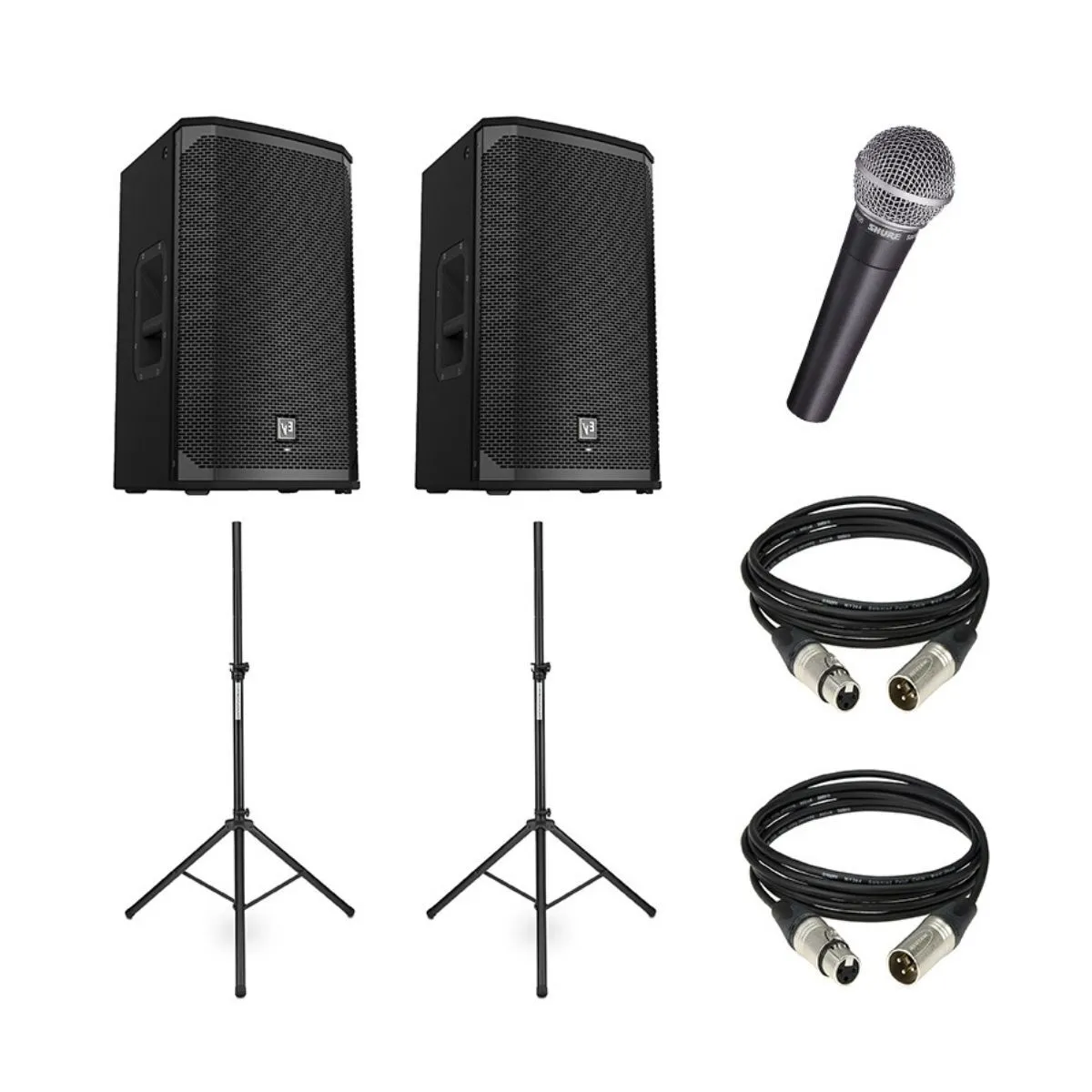 Altavoz profesional con micrófono