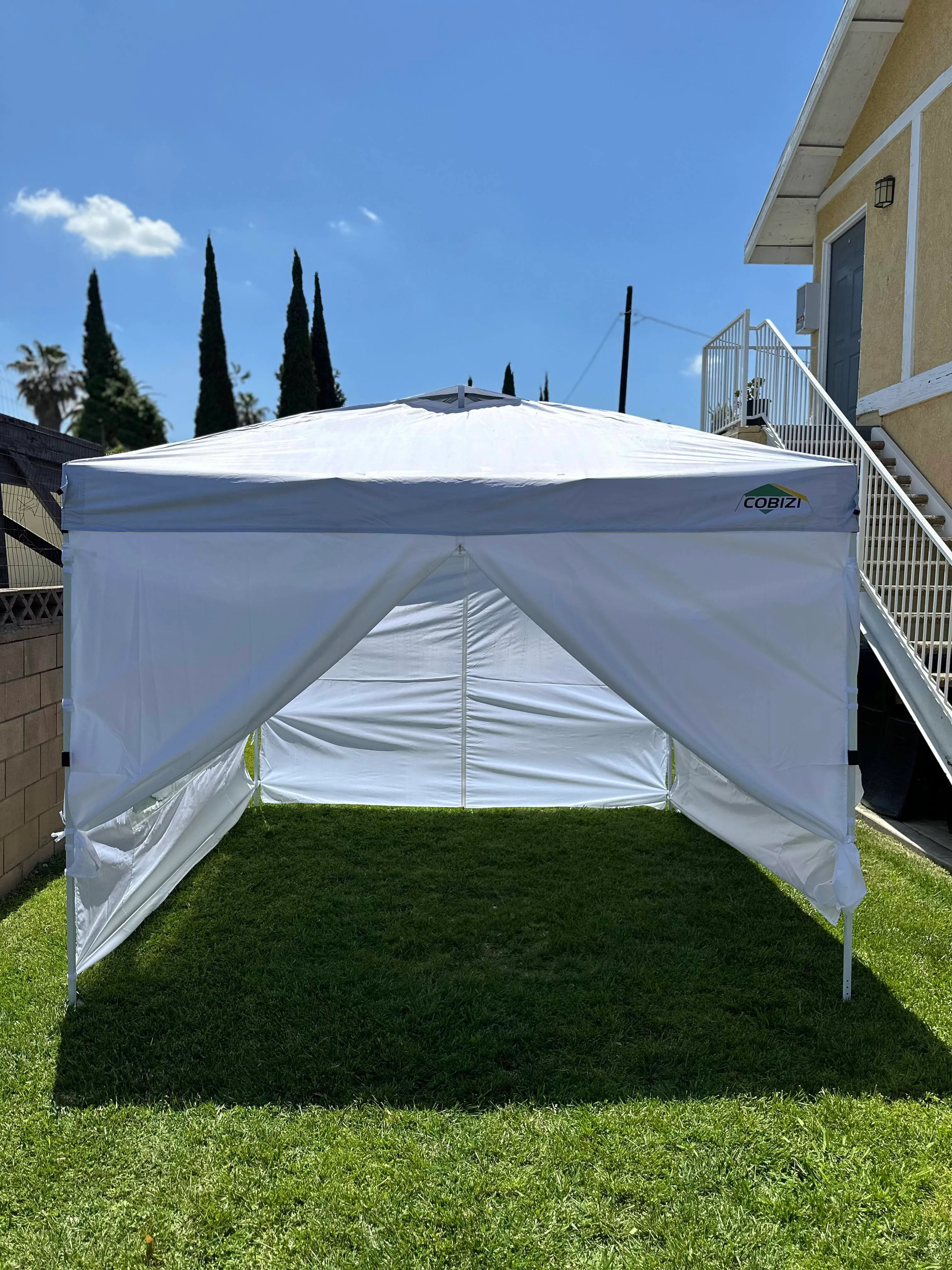 10x10 Professional Popup Canopy with 4 walls