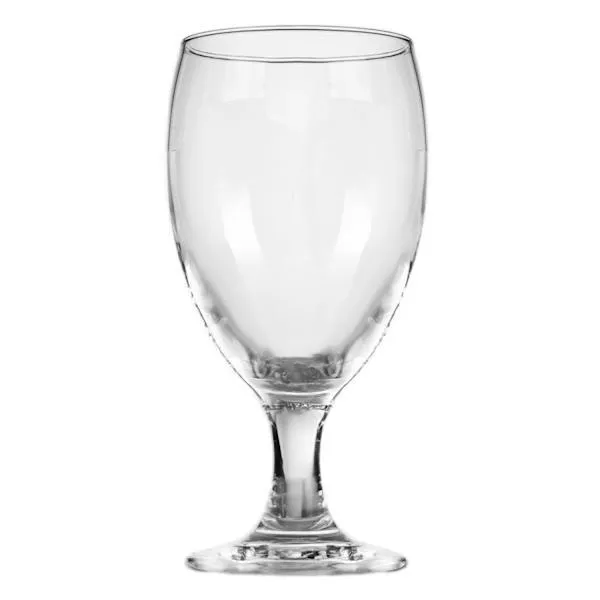 Clear Glass Water Goblet 19.5 oz