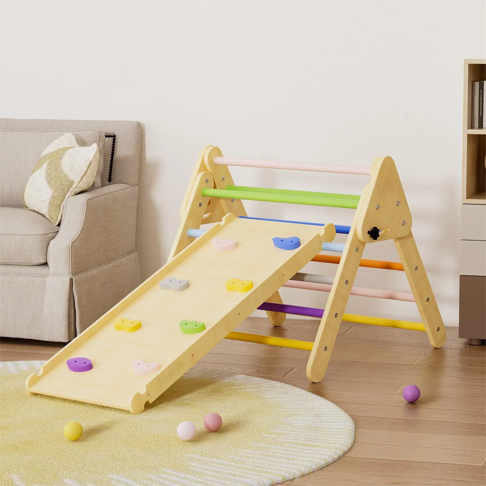 Climbing Frame and Slide