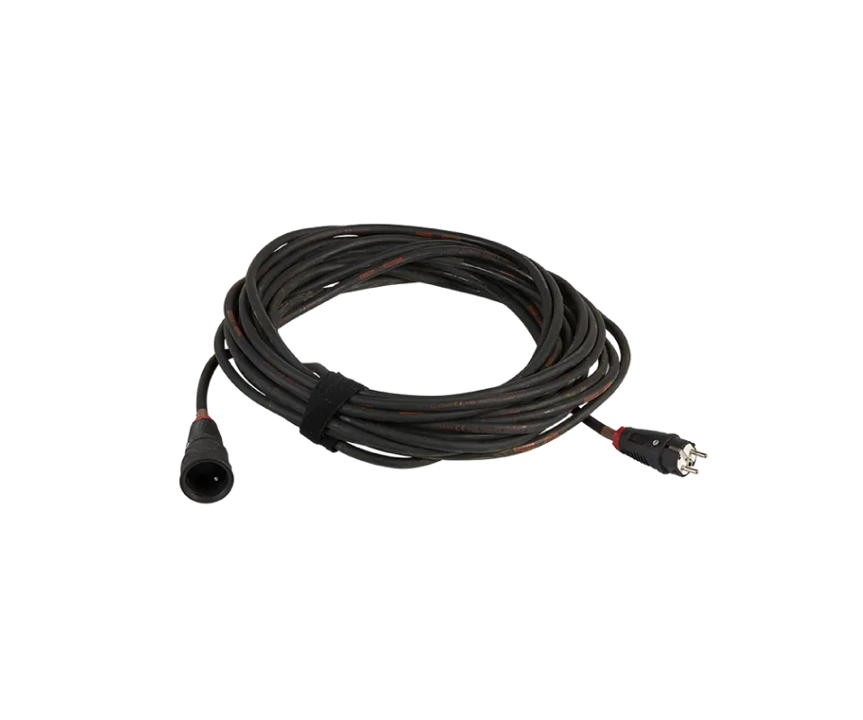 Rallonges de 20 mètres - 16A -  Monophasée NF - 230V