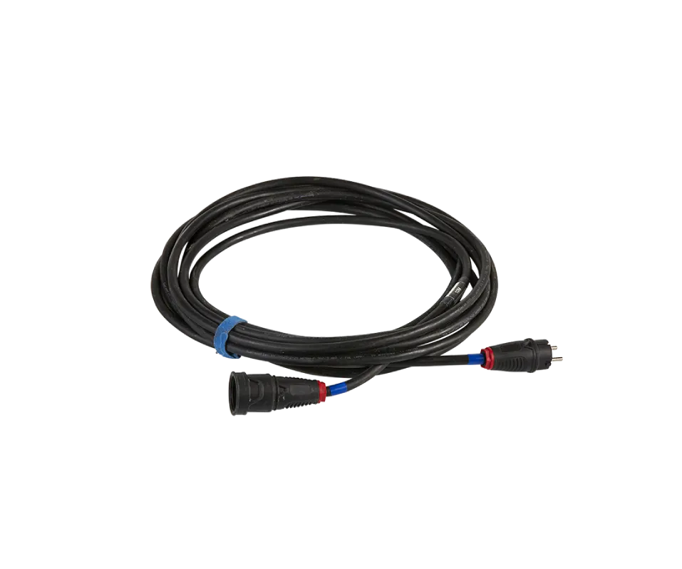 Rallonges de 10 mètres - 16A -  Monophasée NF - 230V