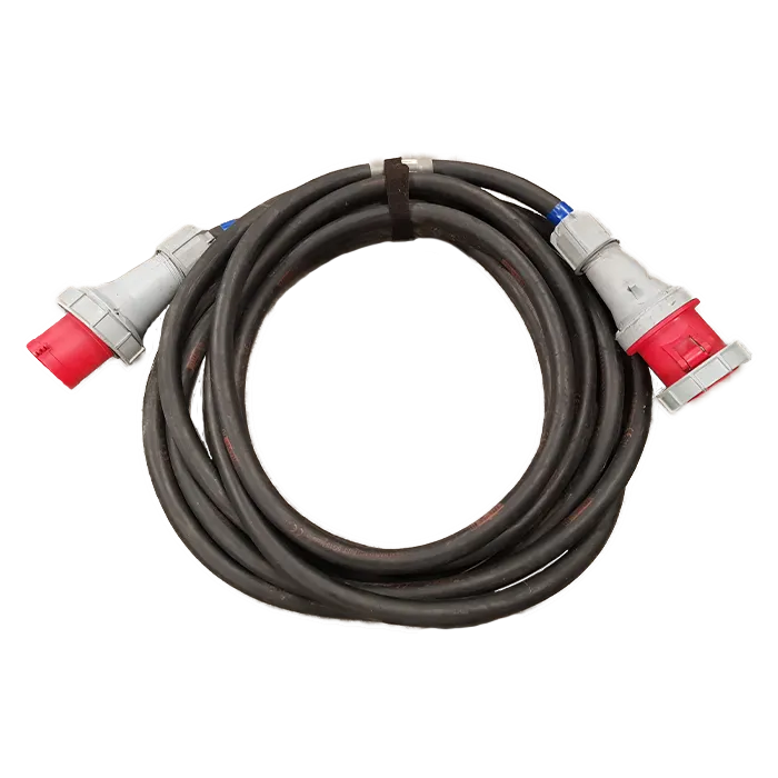 Rallonge Cable Souple (50m) - 63A - Tétraphasée CEE