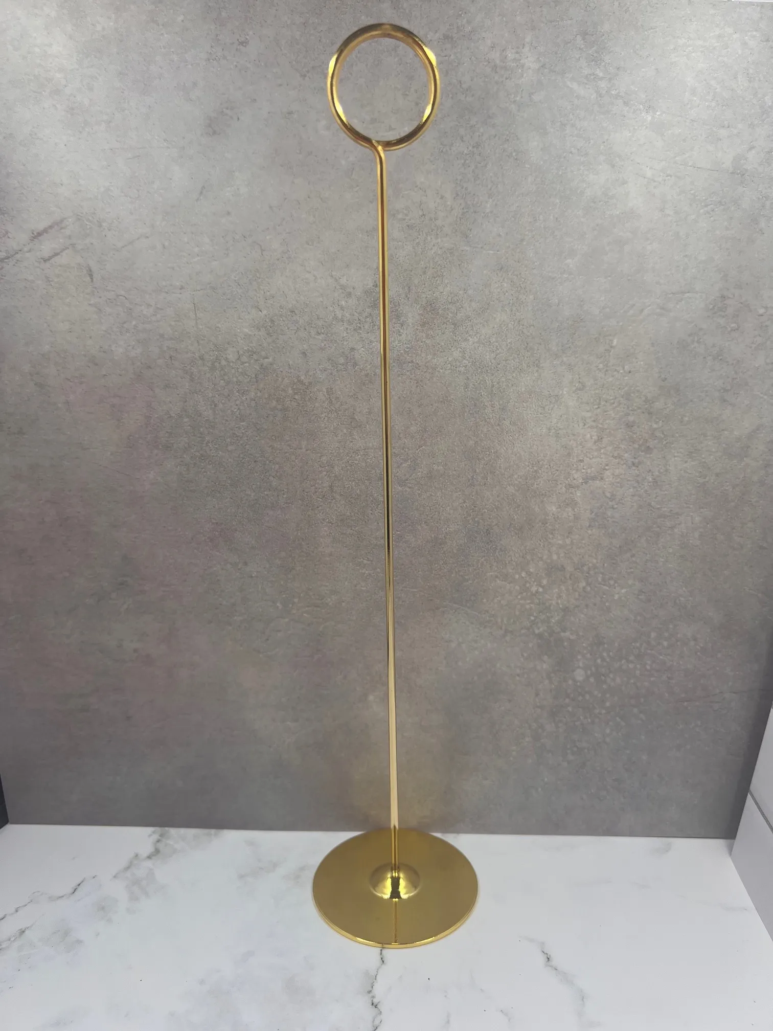 Gold Table Number Holders
