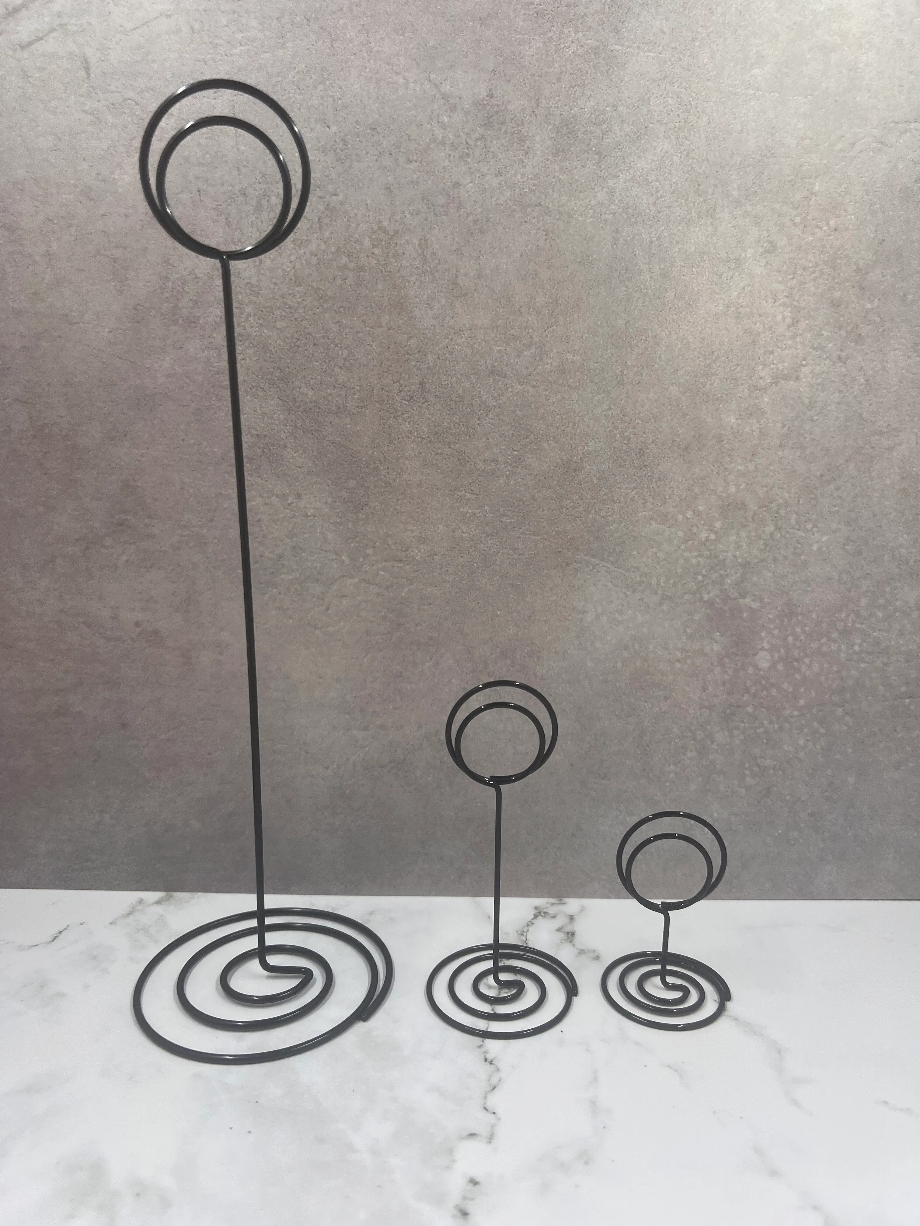 Table Number Holder, Place Card Holder, Wire Photo Holder Clip