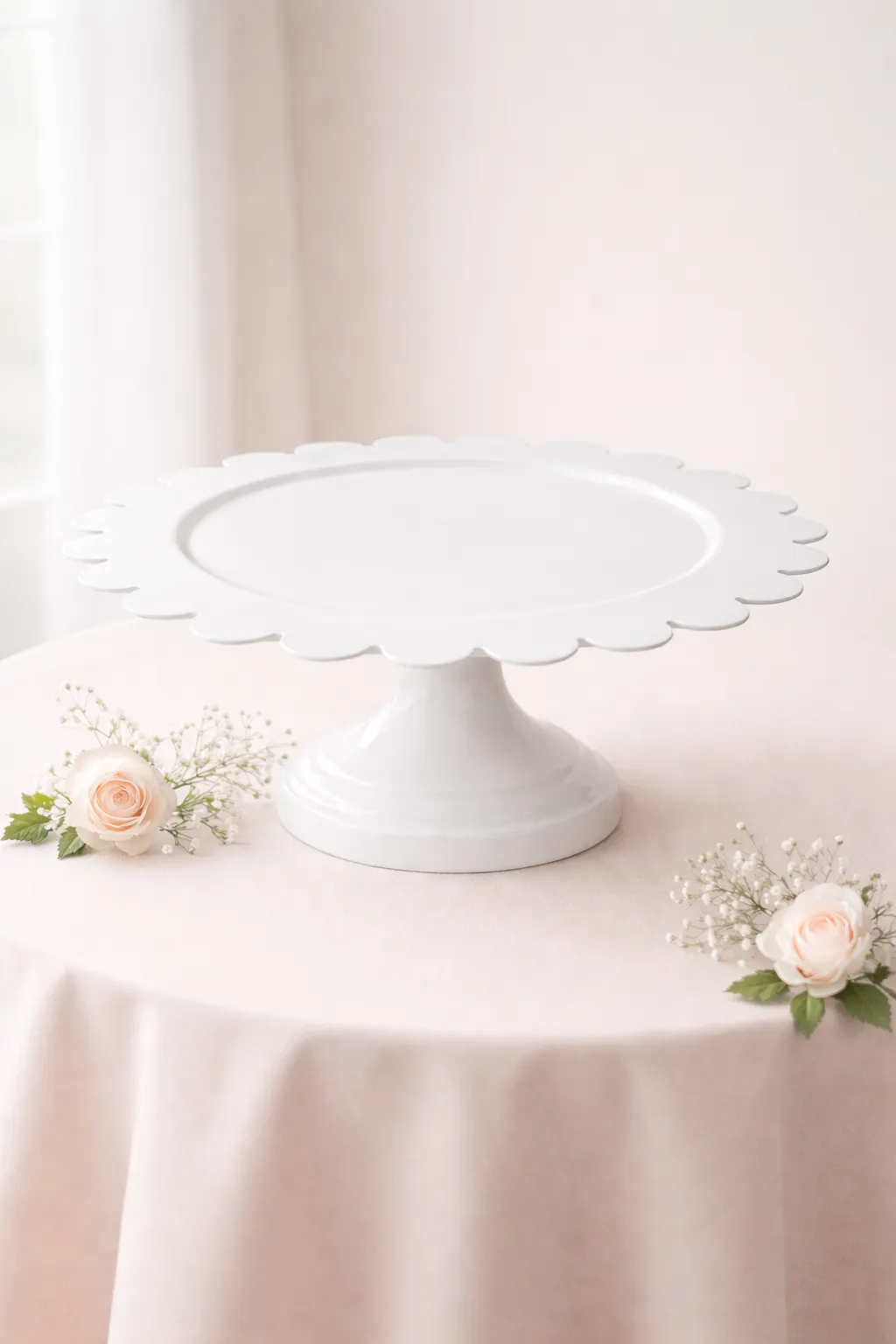 White Cake Stand