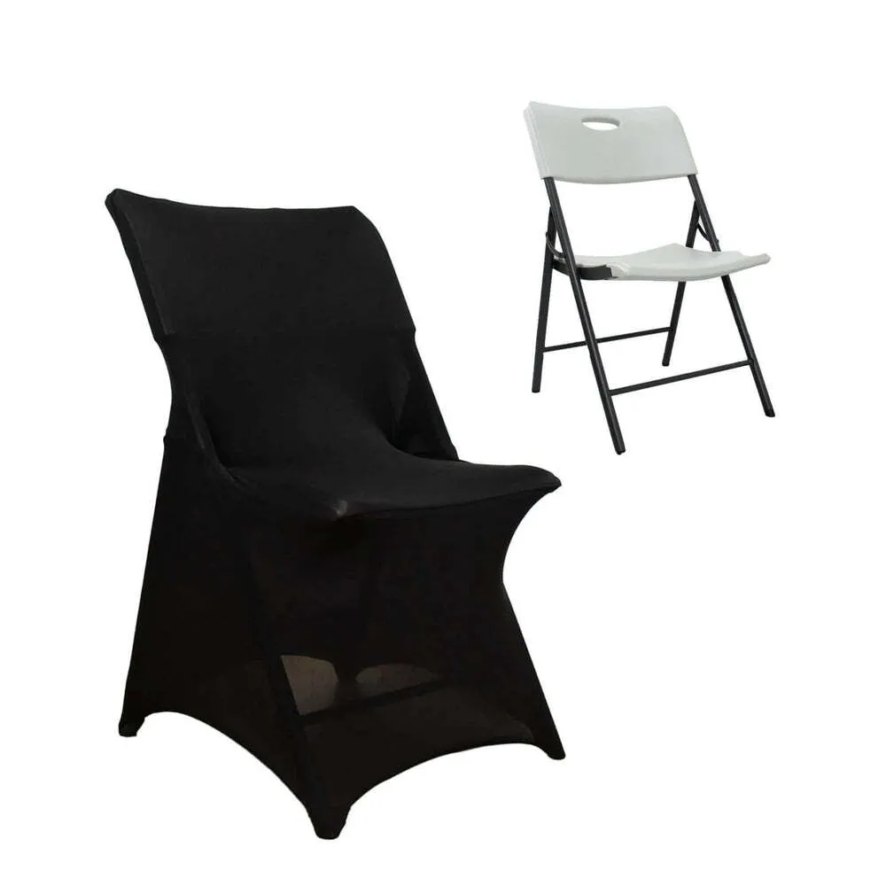 Chair Linen Spandex (black) (chair not included)