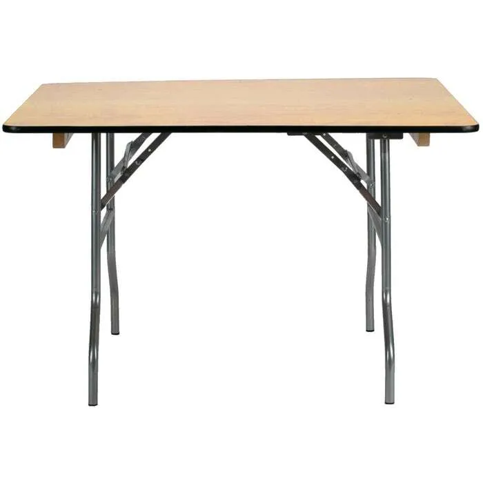 Rectangle Serving Wood Table 4FT