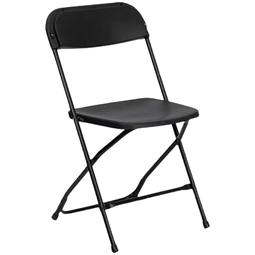 Black Folding Chairs