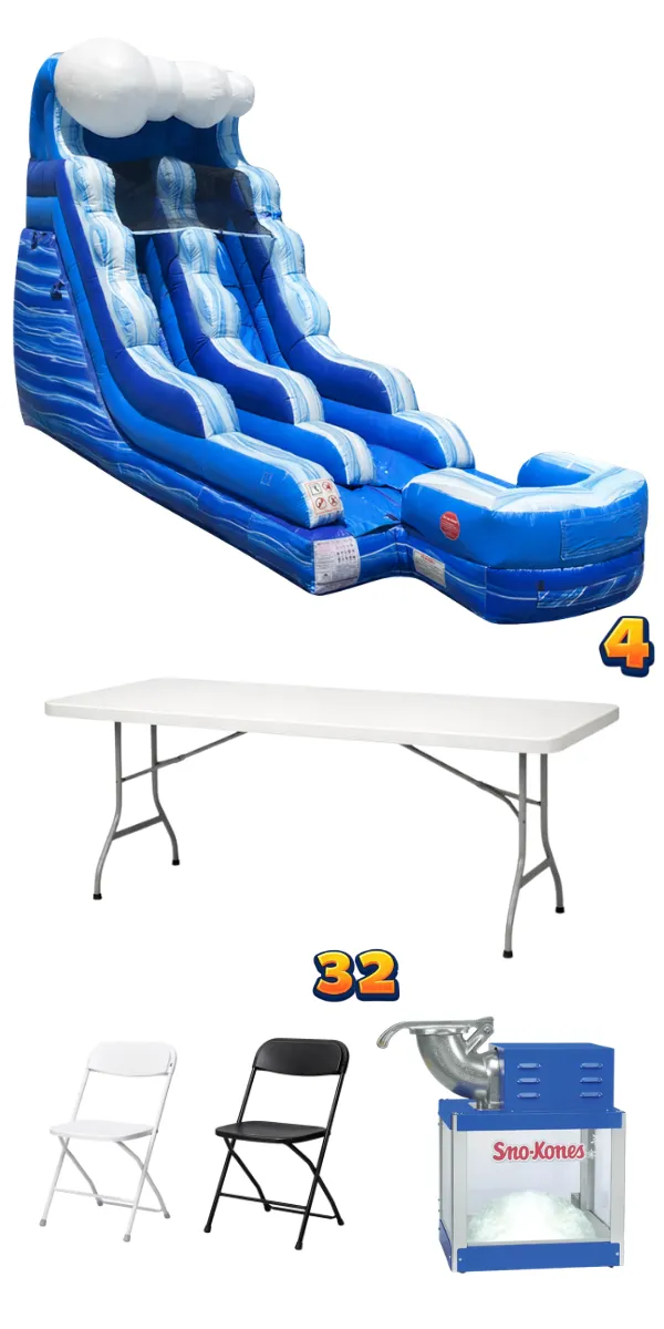 Party Bundle - Water Slide Deluxe