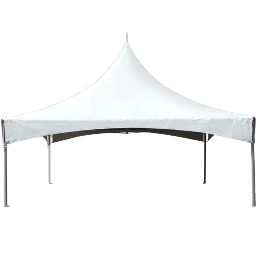20' x 20' Premium High Peak Frame Tent - White