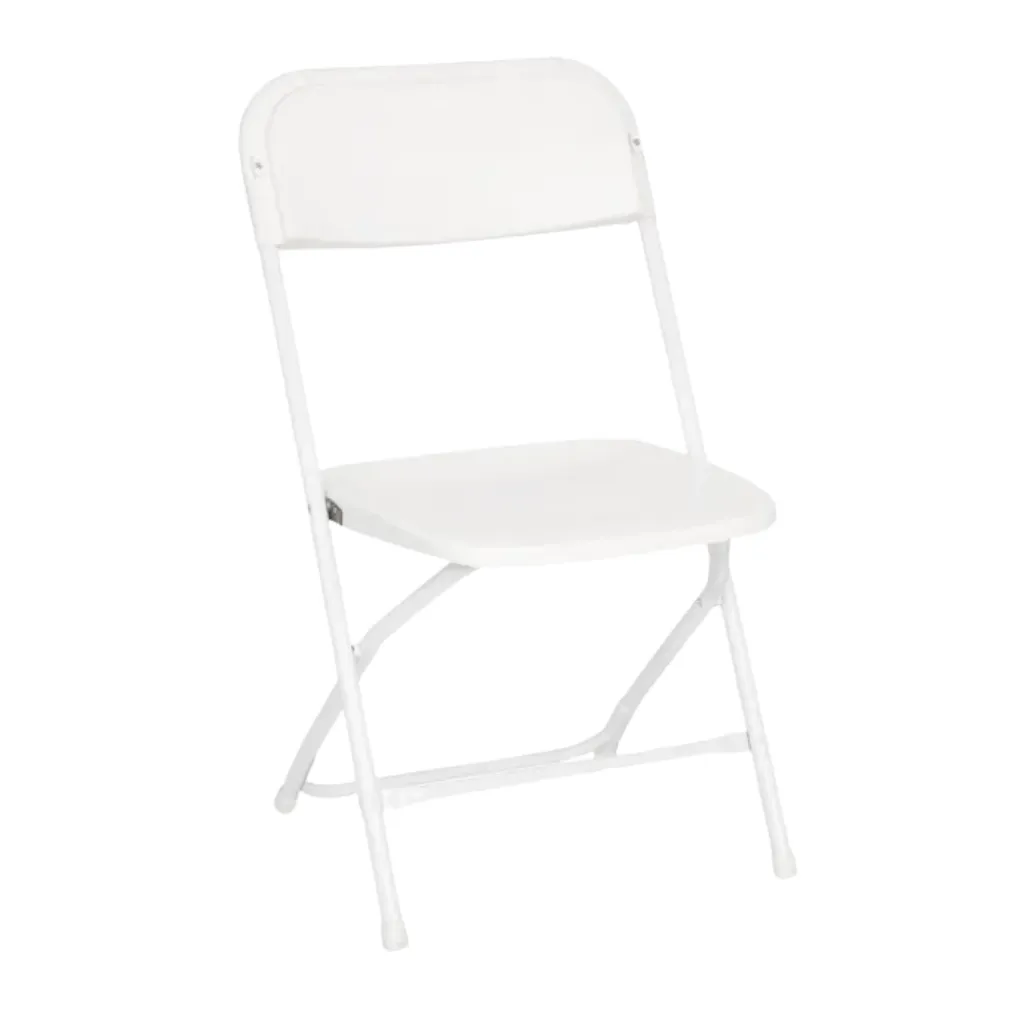 White Folding Chairs (Heavy Duty)