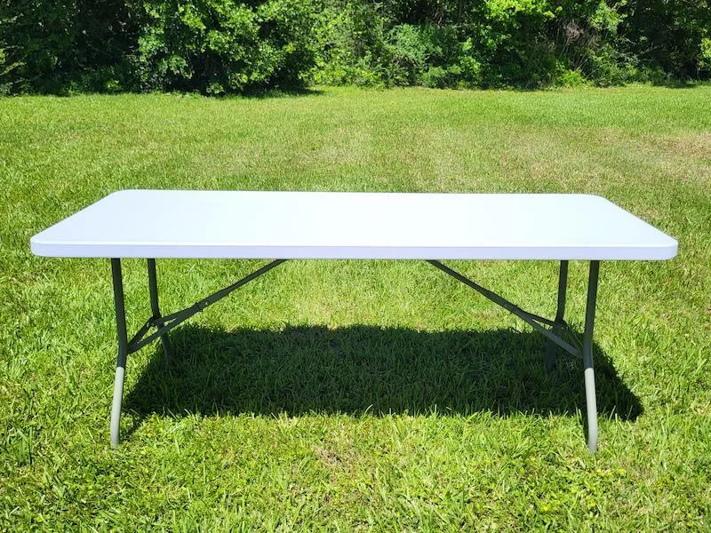 8' x 30" Rectangular Folding Table