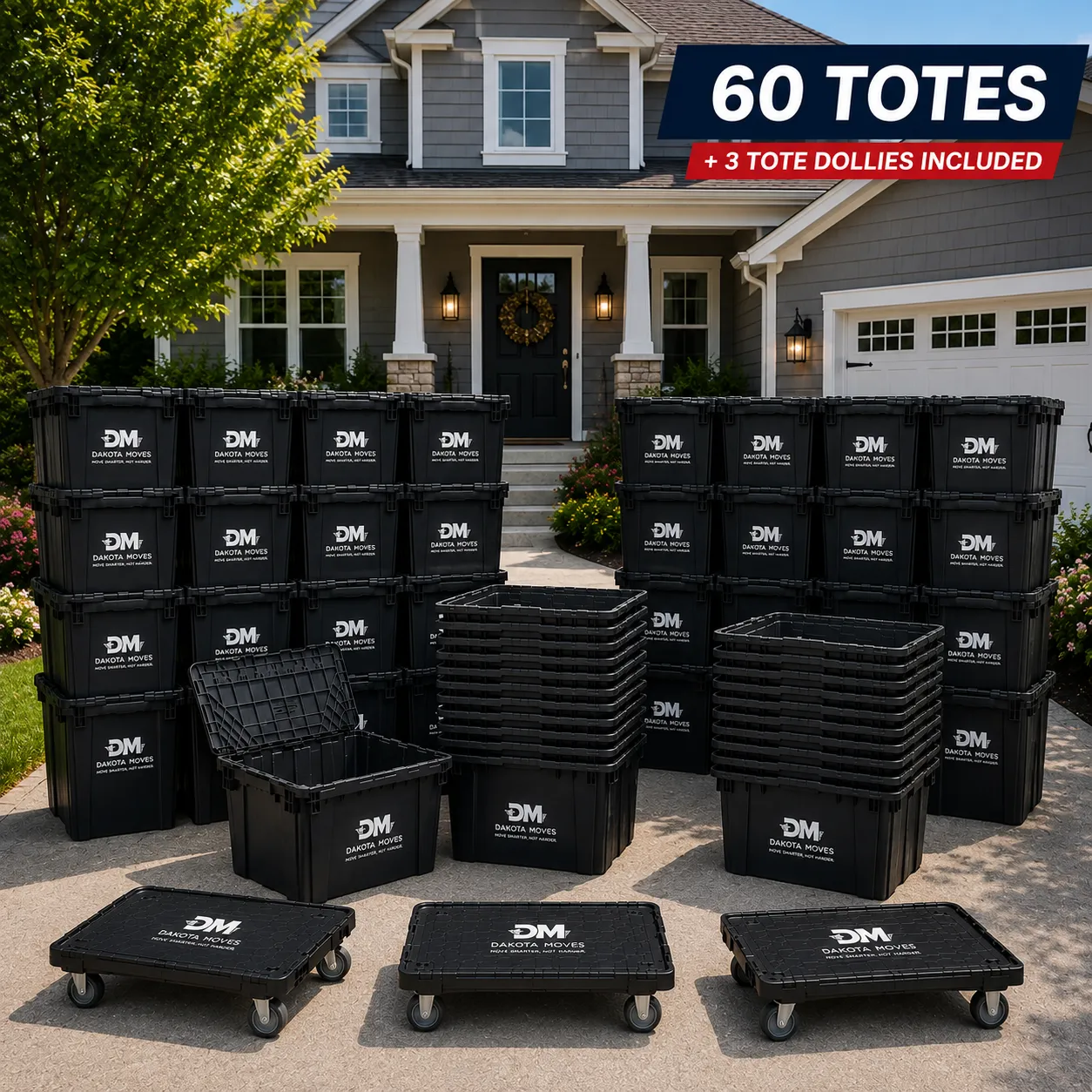 Dakota Moves 60 Tote Package