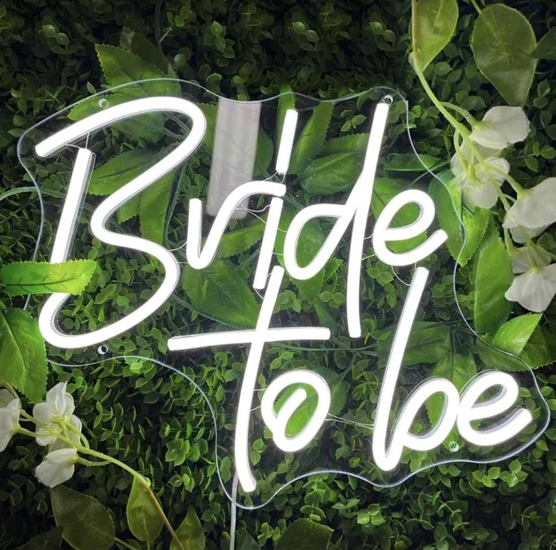 Bride to Be Neon Sign