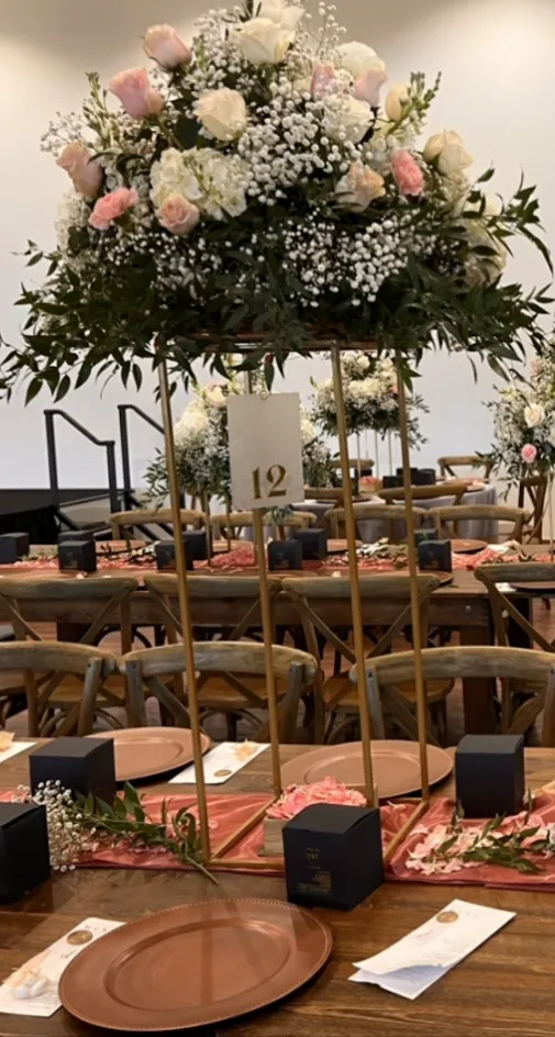 Frosted Table Numbers