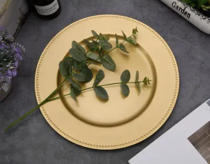 Gold Charger Plates