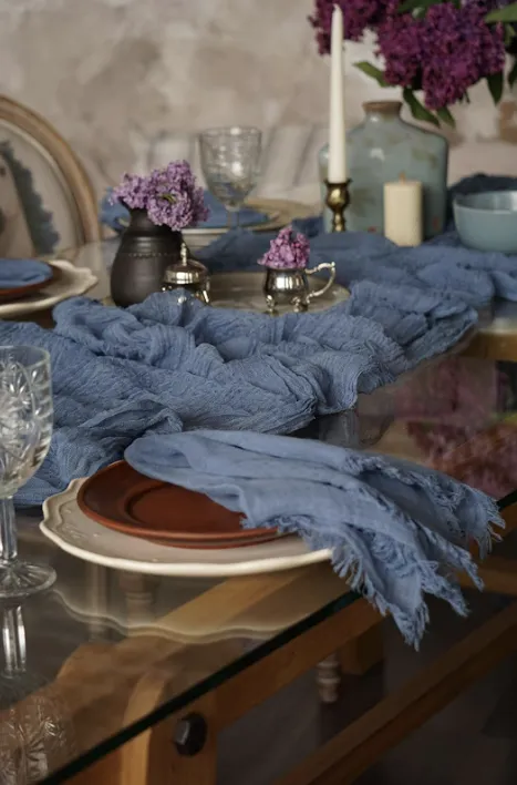 Dusty Blue Napkins
