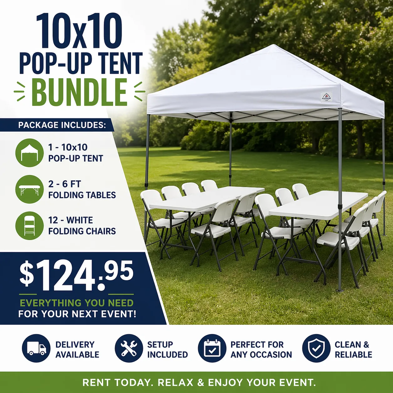 Backyard Party Bundle - 10x10 