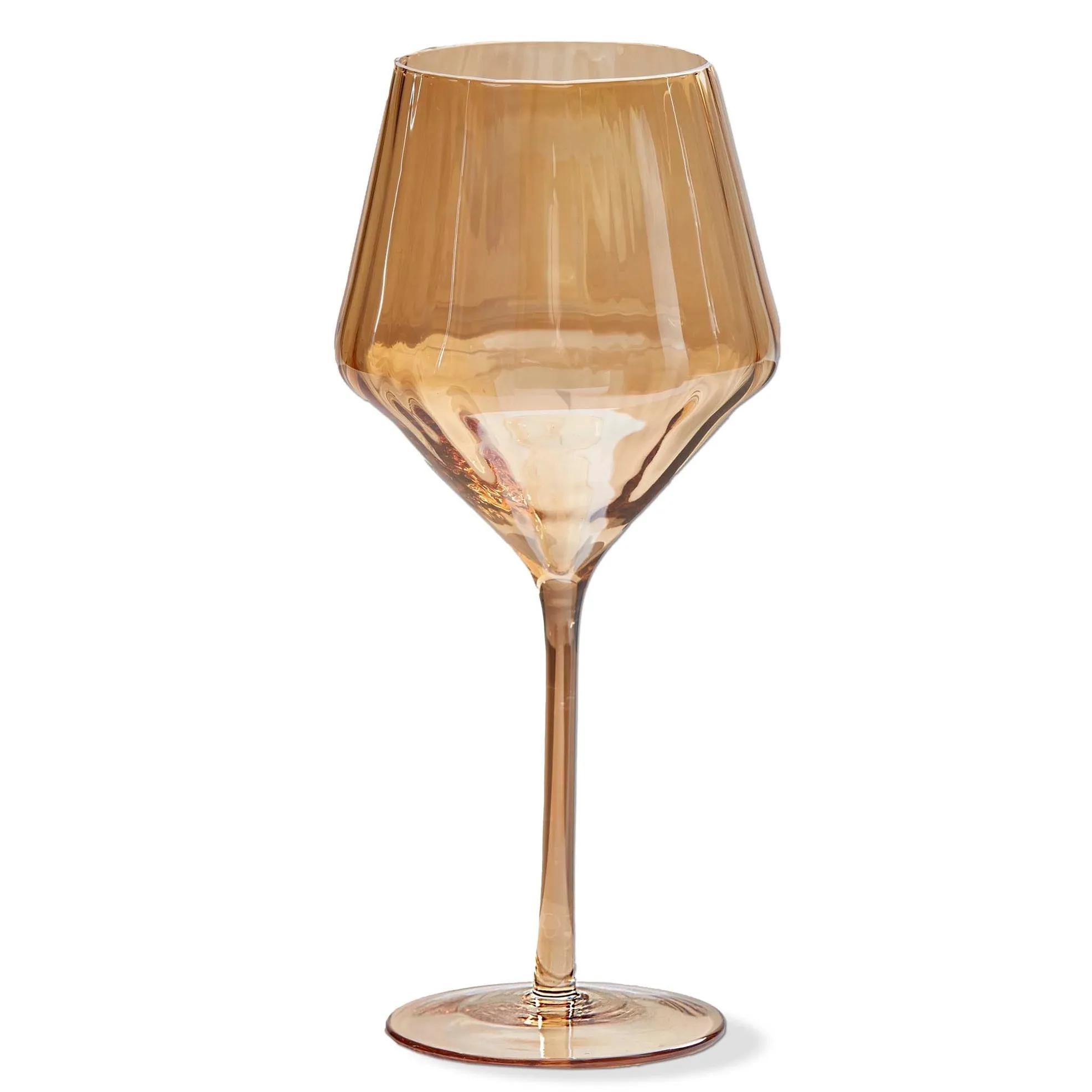 Amber Wine Glass