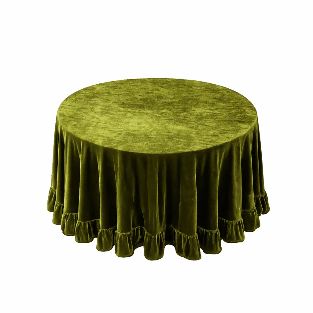 Verde Vevet Tablecloth
