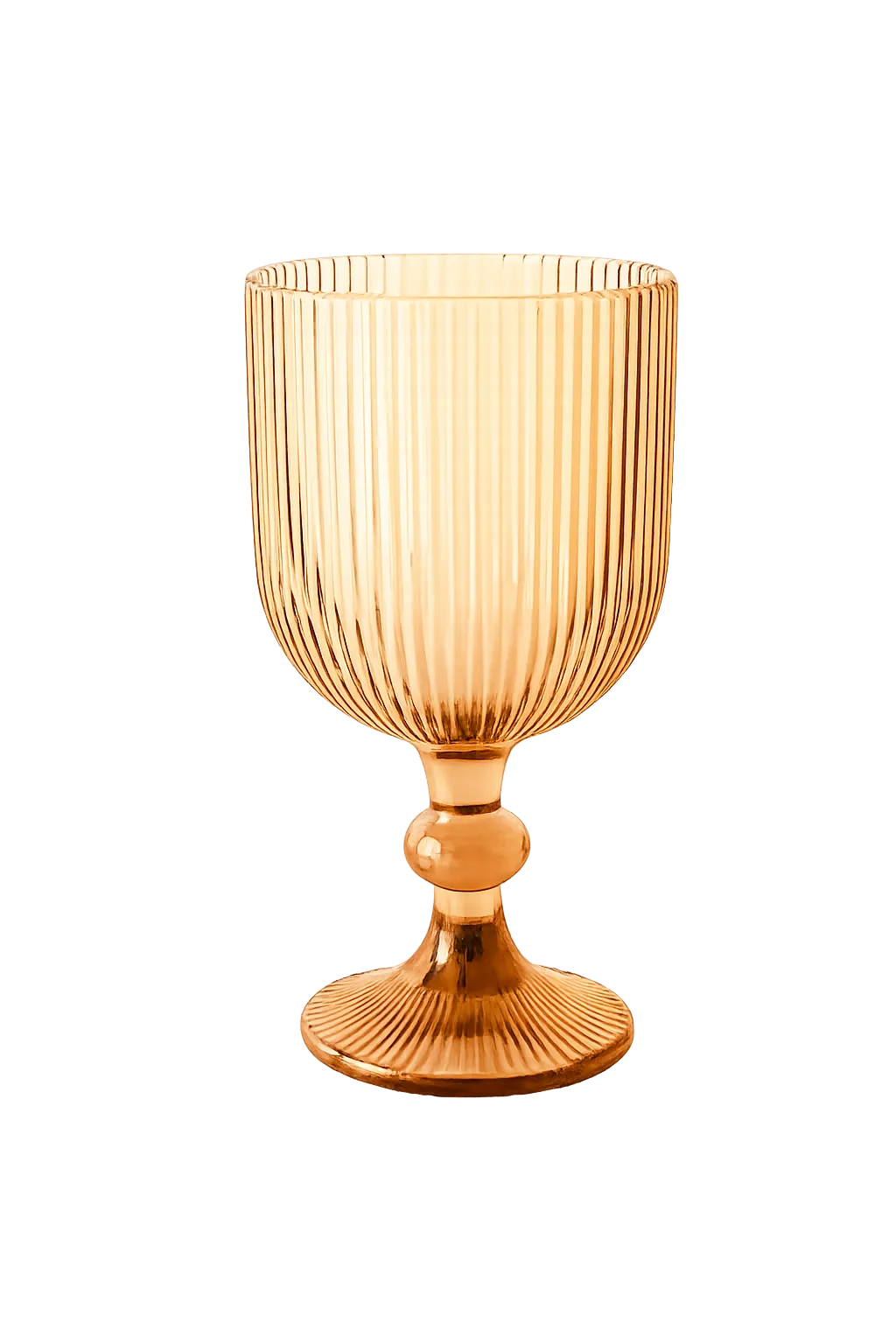 Amber Goblet