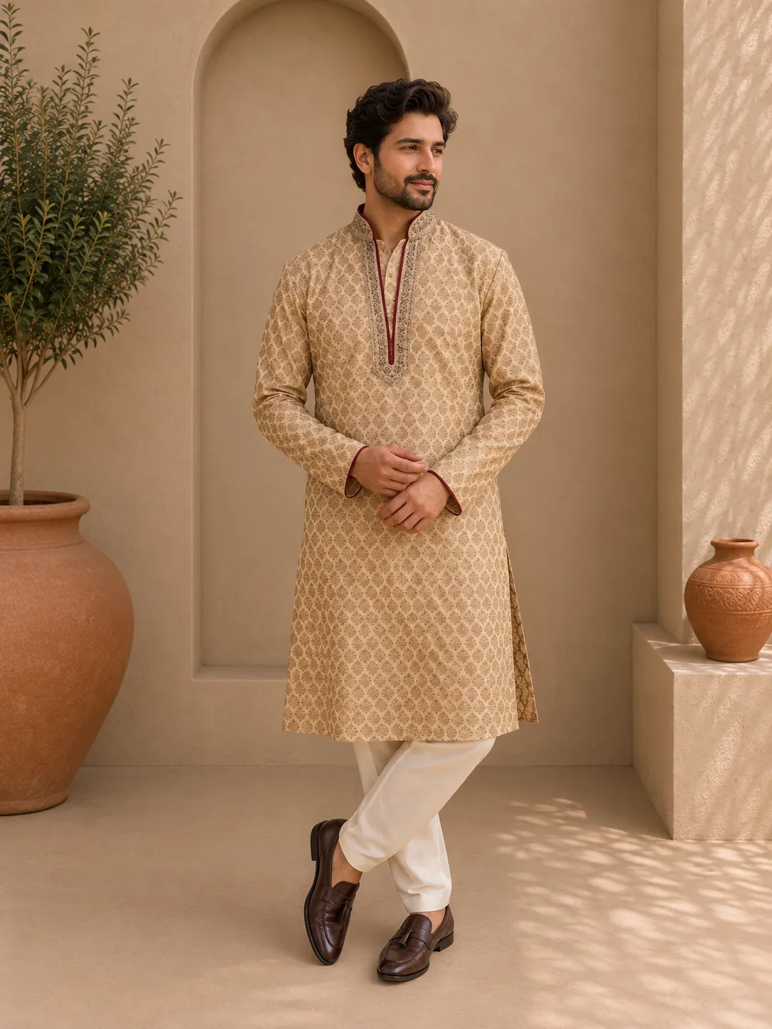 Gold Kurta 