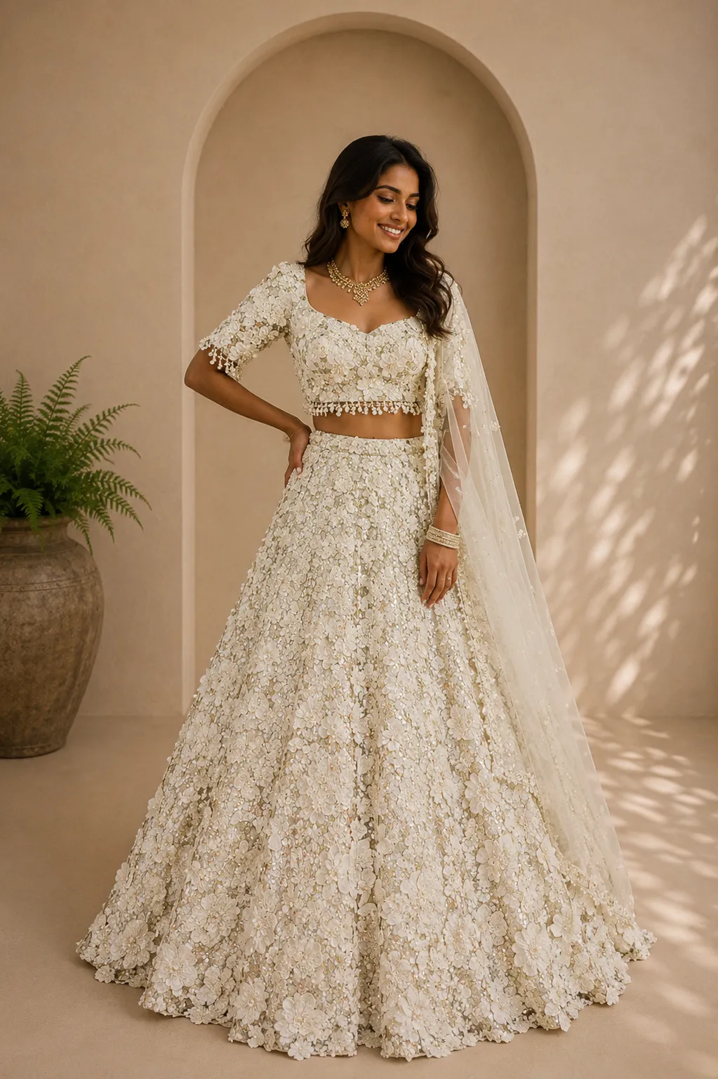 Seema Gujral Bridal Lehenga