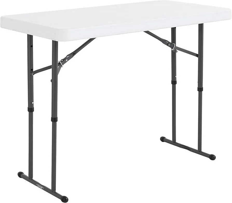 4' Adjustable height table