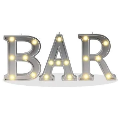 Small BAR marquee letters