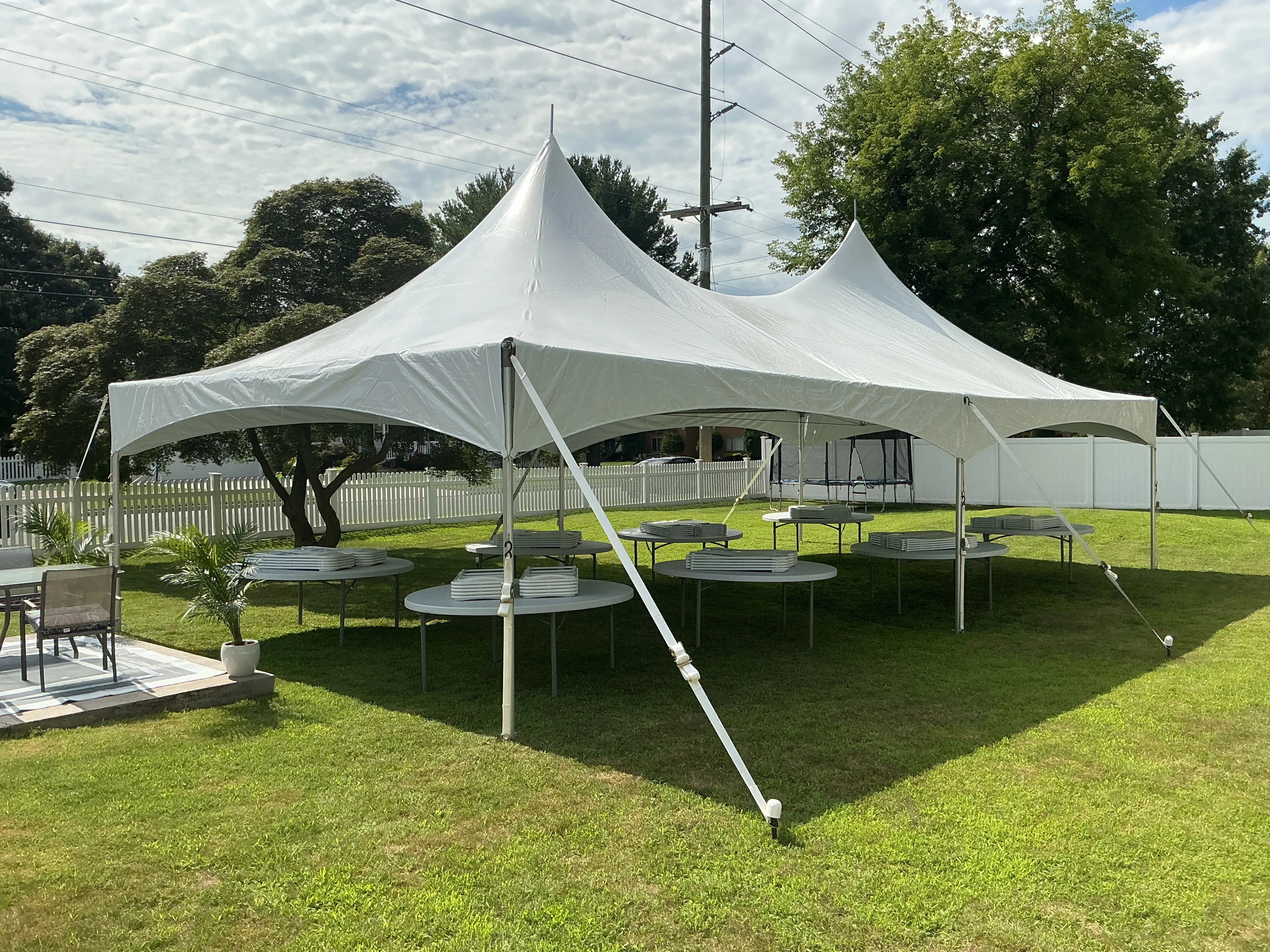 20x40 High Peak Birthday Package 