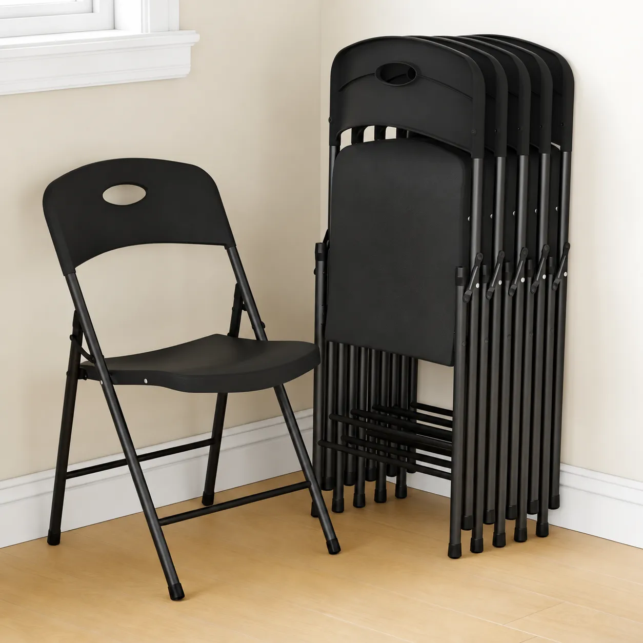 Folding Chair - Black