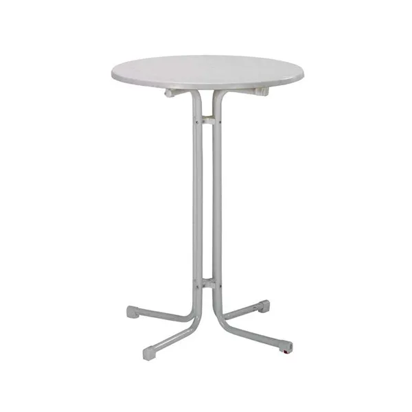 Stehtisch d-70cm / weiß