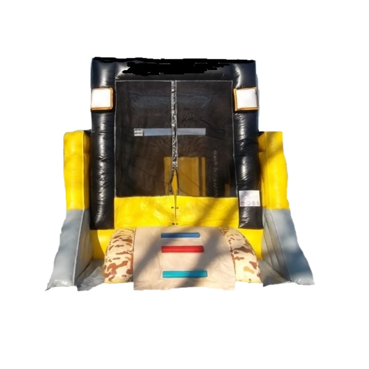 PROFI-Hüpfburg Bagger mit Dach 