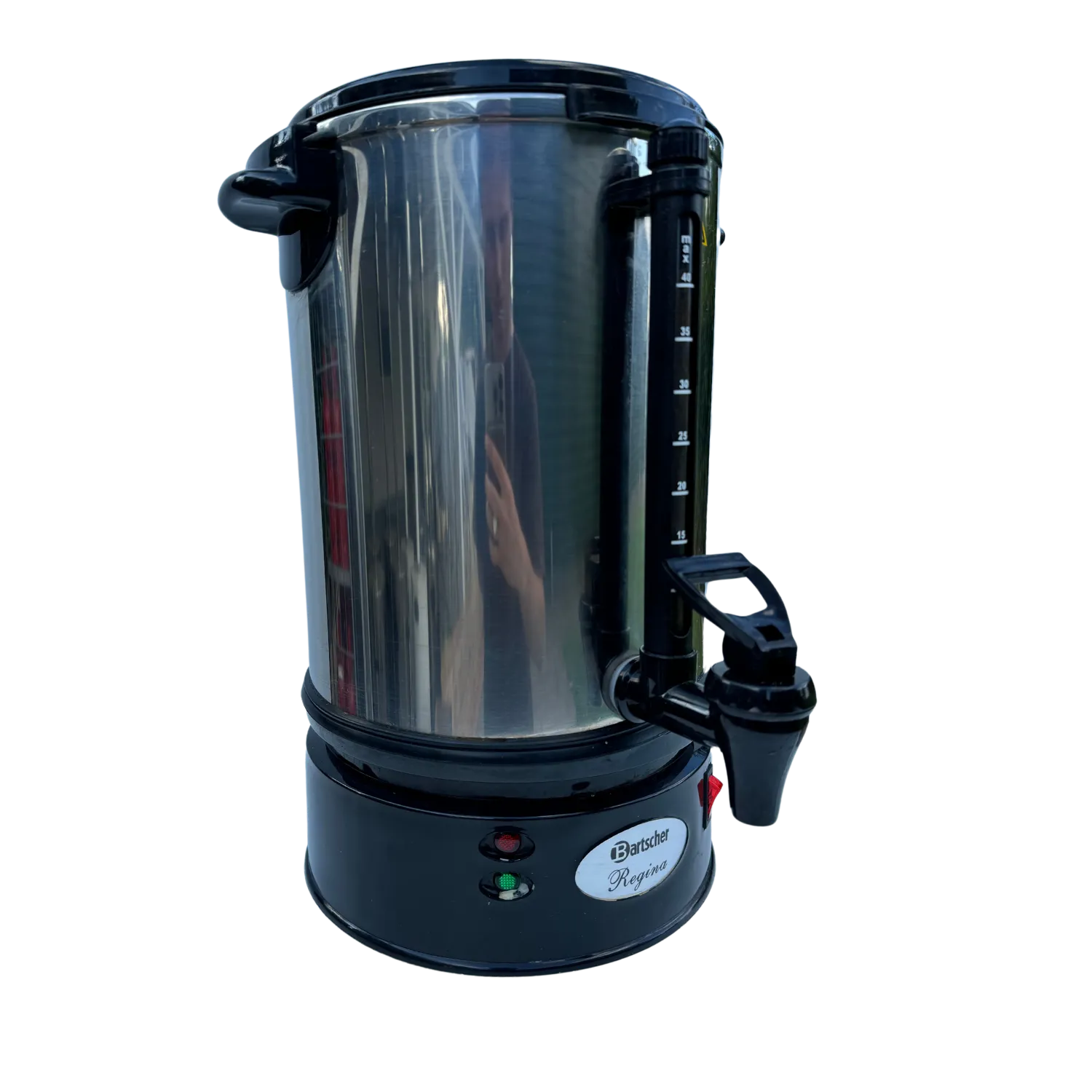 Kaffeemaschine mit Rundfilter für 48 Tassen