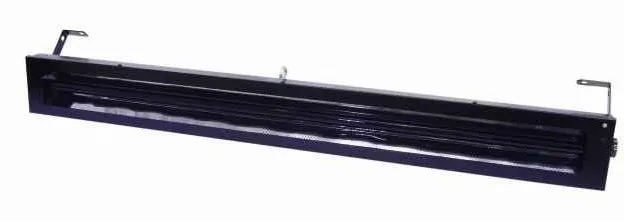 Schwarzlichtröhre 1,2m mit 36 Watt Leistung mit Spiegel