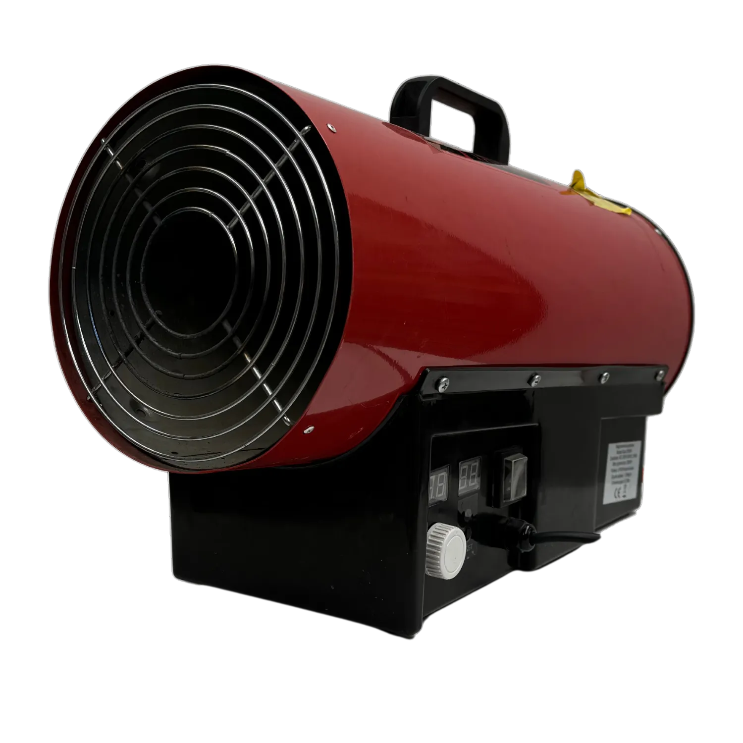 Gasheizgebläse 10-15 kW regelbar, Thermostat, selbst ein- und ausschaltend