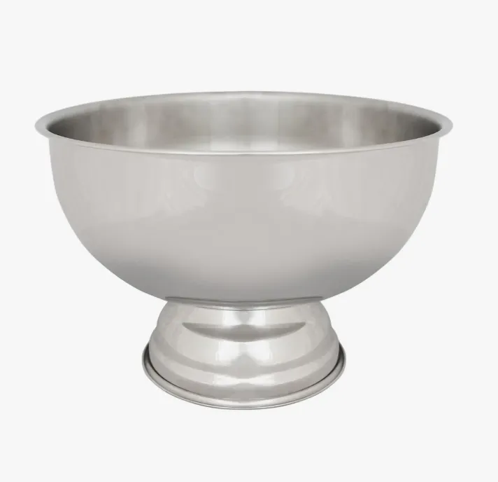 Champagne & Wine Round Ice Bucket (Stainless Steel)
