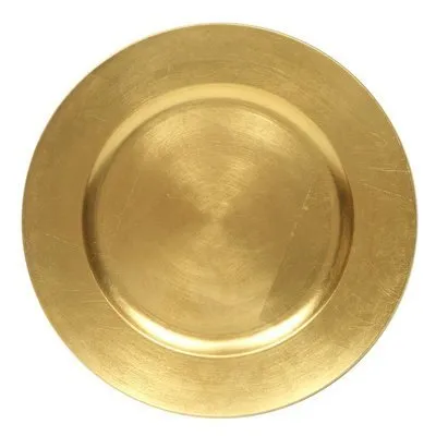 Acrylic Charger Plate (Metallic Gold)