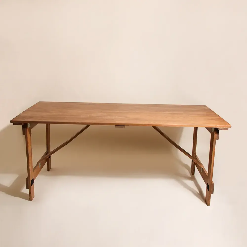 Rustic Table (6' x 3') - Seats 6 - 8