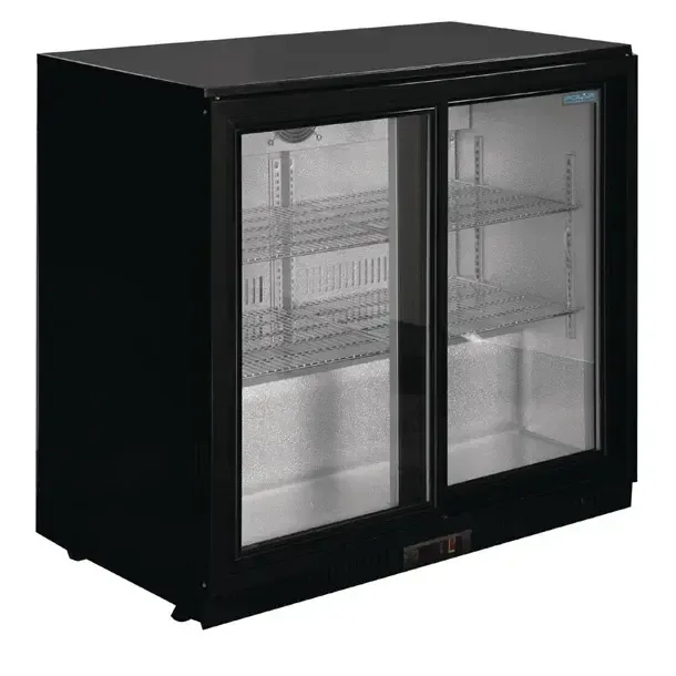 Bottle Cooler Fridge (Black) 