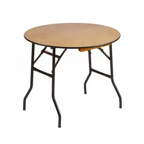 Wooden Round Table (3ft) - Seats 4