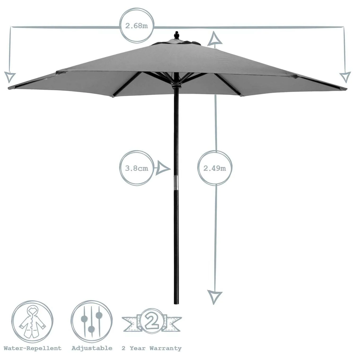 Parasol (Grey)
