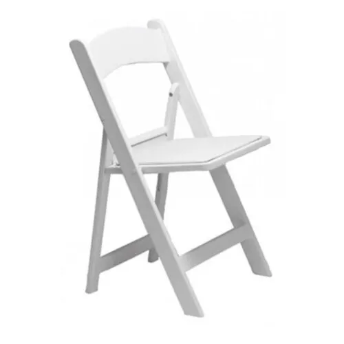 Resin Folding Chair (White)