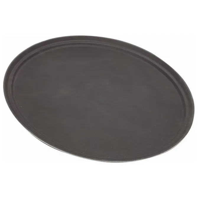 Oval Ant-Slip Tray (Dinner Service) - 27" x 22"