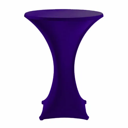 Stretch Poseur Table Cover (Purple)