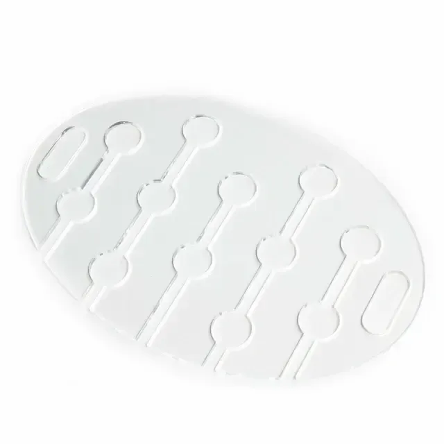 Acrylic Champagne Holder Tray (Clear)