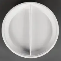 Oval Divided Vegatable Dish (10")