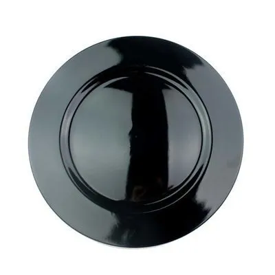 Acrylic Charger Plate (Metallic Black)